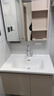 九牧（JOMOO）浴室柜 陶瓷一体盆抗菌洗脸盆柜组合淡藕色80cm A2741-14AX-5 实拍图
