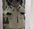 波司登（BOSIDENG）极寒90鹅绒羽绒服冬季男女款一手长大毛领保暖加厚外套 冰霜白8786 XL 175/96A 实拍图