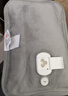彩虹热水袋暖手宝充电暖宝宝暖水袋注水暖手袋热敷暖肚子暖脚 灰色 实拍图