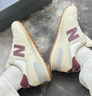 NEW BALANCE NB574官方休闲鞋女鞋复古舒适秋冬透气网鞋轻便百搭潮流运动鞋 米白色 WL574RCF 37 (脚长23.5cm)尺码详询客服 实拍图