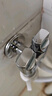 沐唯（muvi）一进二出三通角阀双控上水洗衣机水龙头分水器6/4分螺纹双接口 实拍图