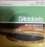 达达里奥（D'Addario）EZ920 美国进口民谣吉他琴 碳素钢弦套弦12-54黄铜 实拍图