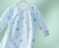 十月结晶婴儿衣服初生宝宝连体衣新生儿哈衣和尚服 奇幻森林款-兔兔白 A类品质 四季 52cm 【新生儿】 实拍图