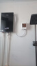 德恩特即热式电热水器DTR-V7H3 变频恒温小型家用淋浴  钢化玻璃面板  超薄速热式热水器 8500W 黑色    ≥  4平方线安装 功率可调 全国联保 包安装 实拍图