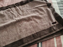 金号 A类纯棉枕巾加大加厚枕巾枕头巾 一对2条装  170g/条   52*80cm 实拍图