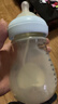 好孩子（gb）PPSU婴儿奶瓶宽口径奶瓶带手柄吸管小饿魔系列300ml蓝色 6个月+ 实拍图