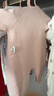童泰新生婴儿连体衣秋冬季保暖宝宝衣服初生儿纯棉蝴蝶哈衣 粉色 59cm 实拍图