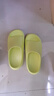 朴西新款EVA踩屎感厚底拖鞋女士居家室内情侣拖鞋男 薄荷绿 39-40 实拍图