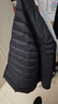鸭鸭（YAYA）2025秋冬新款轻薄羽绒服男士内胆短款休闲百搭鸭绒保暖外套K 黑色 3XL 190/104A 实拍图