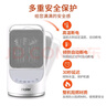 海尔（Haier）取暖器家用暖风机电热台式桌面电暖器省电小型烤火炉浴室婴儿热风机办公室暖脚神器卧室电暖风速热 【无光轻音+恒温省电】定时遥控款HNS1507 实拍图