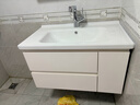 华帝（VATTI）E0级浴室柜组合陶瓷一体盆 洗手盆柜组合 卫生间洗脸盆柜洗漱台 实拍图