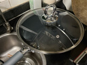 三禾0涂层炒锅无涂层不粘锅304钛不锈钢电磁炉通用炒菜锅32cmLC32S16 实拍图