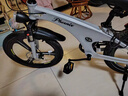 凤凰儿童自行车山地镁合金5-10-16岁学生车小孩单车碟刹减震变速 推荐：【镁合金车身-单速】银骑丨一体轮 20寸（身高135-150cm选择) 实拍图