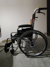 鱼跃 (yuwell)手动轮椅车H062折叠老人轻便免充气铝合金旅行手推代步 实拍图