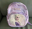 迪士尼（disney）幼儿园书包3-6岁轻便可爱高颜值小包透气抑菌女童背包爱莎公主紫 实拍图