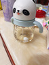 贝亲（Pigeon）熊猫儿童防呛防漏喝水喝奶ppsu吸管奶瓶杯 300ml 12月 实拍图