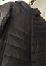 坦博尔轻薄羽绒服男士短款连帽宽松简约保暖外套TF236209 黑色 180  实拍图