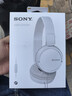 索尼（SONY） MDR-ZX110AP 耳机头戴式有线有麦电脑笔记本手机适用办公学生网课学习 白色 双11 购物推荐 实拍图