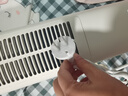 艾美特（AIRMATE）【石墨烯语音款】暖风机/电热取暖器/电暖器/电暖气片家用/加热器 双核直流轻音节能暖风机  实拍图