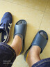 京东京造【真防滑】浴室拖鞋eva防臭老人孕妇新款拖鞋男士碳灰色41-42 实拍图