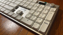 CHERRY樱桃 MX10.1 机械键盘 无线键盘 游戏键盘 RGB灯效 超薄机身 合金外壳 银色 矮红轴 实拍图