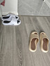 回力运动拖鞋男浴室内户外减震不易滑厚底凉拖鞋HL3967卡其色44-45码 实拍图
