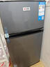 志高双门冰箱小型出租房宿舍双开门冷藏冷冻一级能效家用大容量办公室电冰箱二门微霜 【一级能效】76L星空灰 实拍图