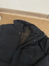 安踏【林孝埈同款】四防面包羽绒服短款冬季保暖防污防水加厚立领外套 【四防立领月销1000+】基础黑7902-4 XL (男180) 实拍图