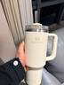 京东京造 钛健康咖啡杯 【内外纯钛】双饮口便携随行高档送礼水杯 520ml 实拍图