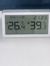 得力（deli）【超级爆款】室内温湿度计表LCD电子精准温湿度计婴儿房室内办公用品儿童老人白色 实拍图
