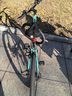京东京造 XC350山地自行车铝合金禧玛诺21速油压碟刹成年人学生17寸松石绿 实拍图