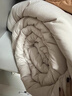 南极人（Nanjiren）大豆纤维被子冬季棉被子1.5米x2米秋冬被子被芯单人被子冬季加厚 邹邹格-白色【大豆填充 蓬松保暖】 冬被-150x200cm【约8斤重】 实拍图