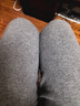 浪莎秋裤男单件纯棉薄款羊毛抑菌护膝男士棉毛裤保暖线裤衬裤深灰 XL 实拍图