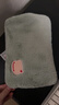 彩虹暖手宝热水袋 电热暖手宝暖肚子暖水袋暖脚暖身暖手宝宝充电 绿色 实拍图