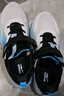鸿星尔克（ERKE）童鞋男女童跑鞋儿童秋季新品密网缓震运动鞋尔克白/泳池蓝/正黑41 实拍图