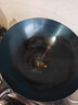 荣事达（Royalstar）章丘手工锻打铁锅圆底老式炒锅无涂层不粘炒菜锅燃气灶无盖34cm 实拍图