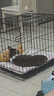 獒少保狗笼猫笼 加粗狗笼子狗围栏中小型犬泰迪宠物狗狗笼子狗窝 黑色60*42*50cm【15斤内】 实拍图