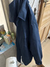 优衣库男装女装衬衫式拉链茄克/外套休闲格子夹克484882 68 深蓝色 XL /180/108B 实拍图