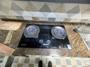 百得（BEST）华帝出品燃气灶煤气双灶具5.2KW定时可调底盘70%热效率天然气台式嵌入式炉灶JZT-QE600J 实拍图