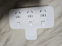 公牛（BULL）转换插头/品字形一转三插座/无线转换插座/电源转换器 适用卧室、厨房 3位分控开关插座  实拍图