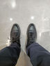 卡帝乐鳄鱼（CARTELO）软牛皮男士皮鞋商务正装鞋男内增高男鞋加绒皮鞋男9585 黑色 40 实拍图