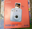 INSTAX富士instax立拍立得 一次成像相机 mini12（mini11升级款）绣球蓝 实拍图
