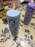 膳魔师（THERMOS）保温杯不锈钢水杯紫色350ml保冷杯子男女学生JNL-350-VLT 实拍图