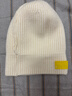 柠檬宝宝儿童帽子秋冬男女童毛线帽保暖护耳宝宝小孩针织帽 赫莱白 48  实拍图