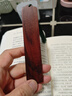 張小鳳书签中国风古风创意生日礼物 毛笔文房四宝书房摆件紫光檀小叶紫檀木质书签 凤之灵科檀木款 实拍图