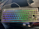 狼蛛（AULA）F87ProV2客制化无线机械键盘电竞游戏专用  蓝牙/2.4G/有线三模连接全键热插拔gasket结构办公键盘 F87ProV2大宗师版【海穹轴】青春主题热升华 实拍图