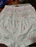 好孩子（gb）儿童内裤女 母婴A类女孩纯棉内裤 5A抗菌平角内裤女-3条装本白 实拍图
