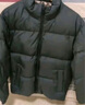 网易严选25新品90鸭绒超蓬羽绒服休闲面包服石墨烯保暖轻量抗菌防泼水 25秋冬立领-静谧黑 XL 实拍图
