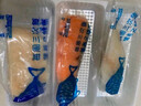 蓝雪冷冻海鲜黄金组合150g宝宝儿童装银鳕北极鳕三文鱼去刺去骨水产 实拍图