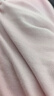 顶瓜瓜顶呱呱秋衣秋裤女纯棉抗菌情侣190g薄款保暖内衣套装女星糖粉165 实拍图